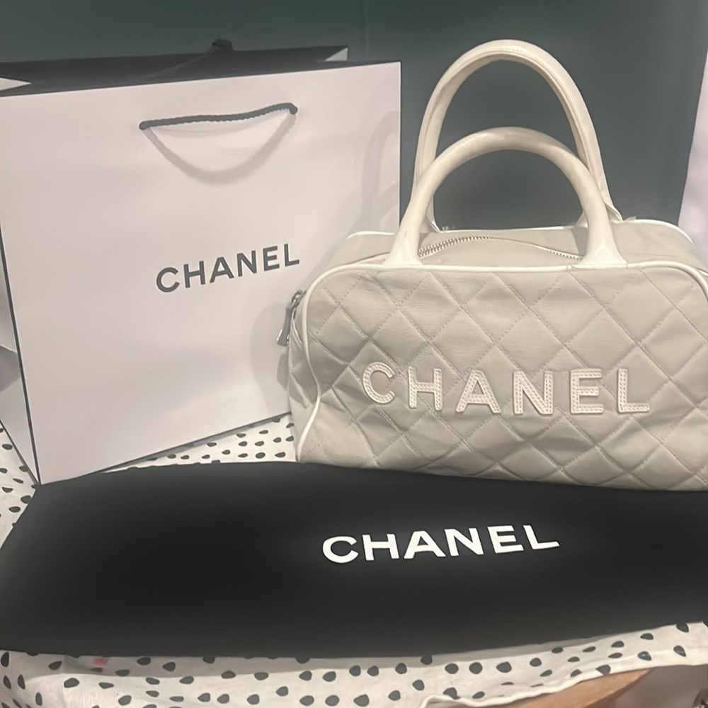 Authentic Chanel Bowler Bag-good condition! Reduced this weekend only!!